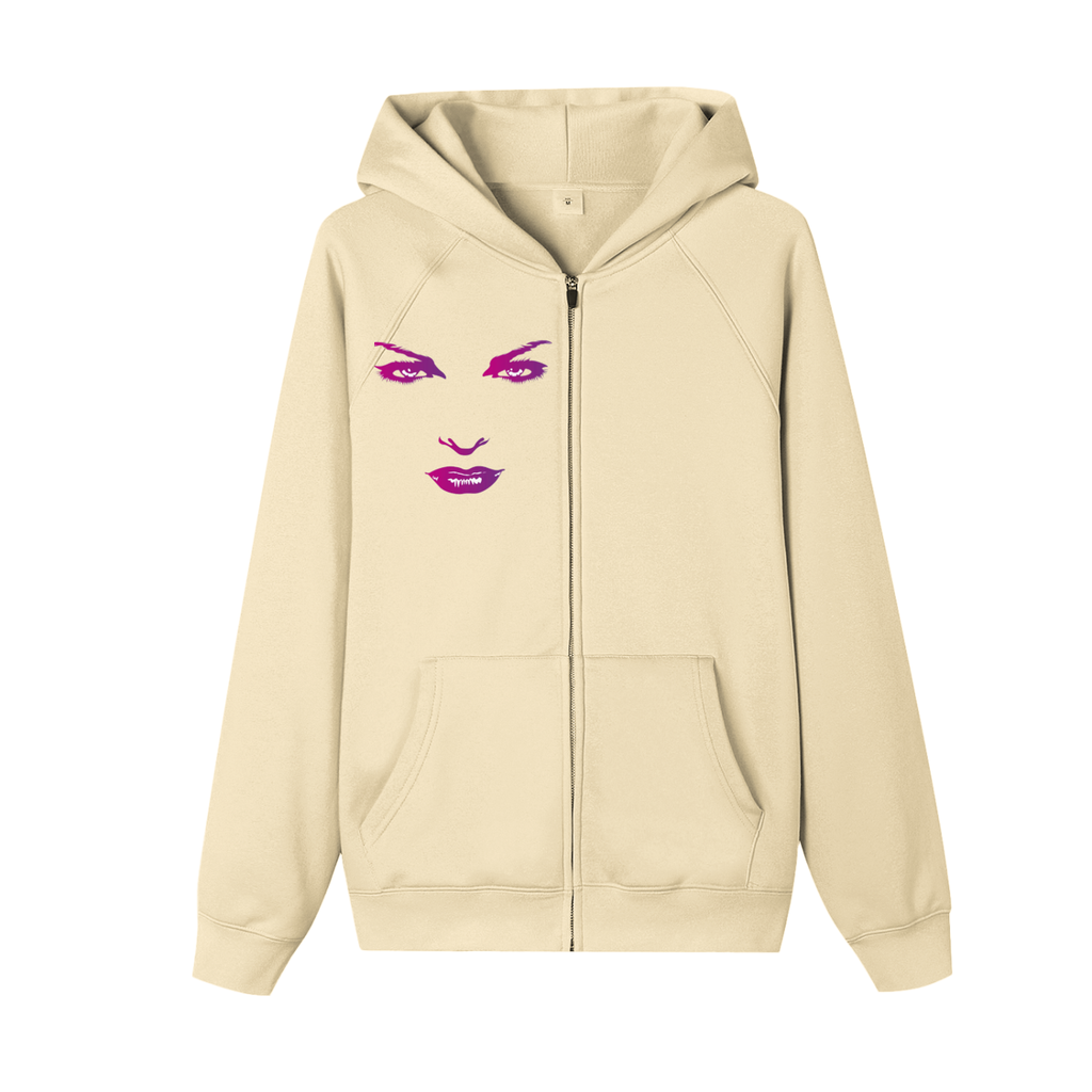 ZIP-UP FLEECE HOODIE