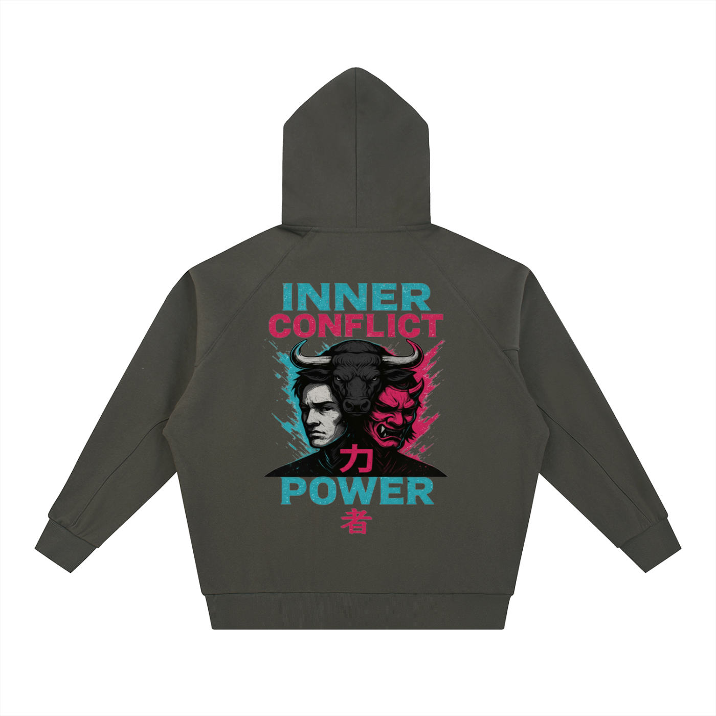 INNER CONFLICT Zip Hoodie