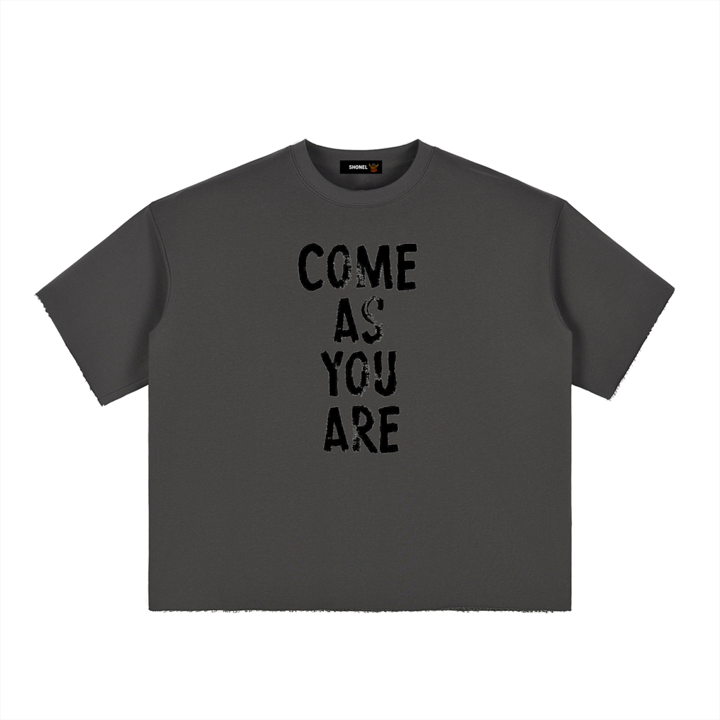 COME AS YOU ARE Crop Tee