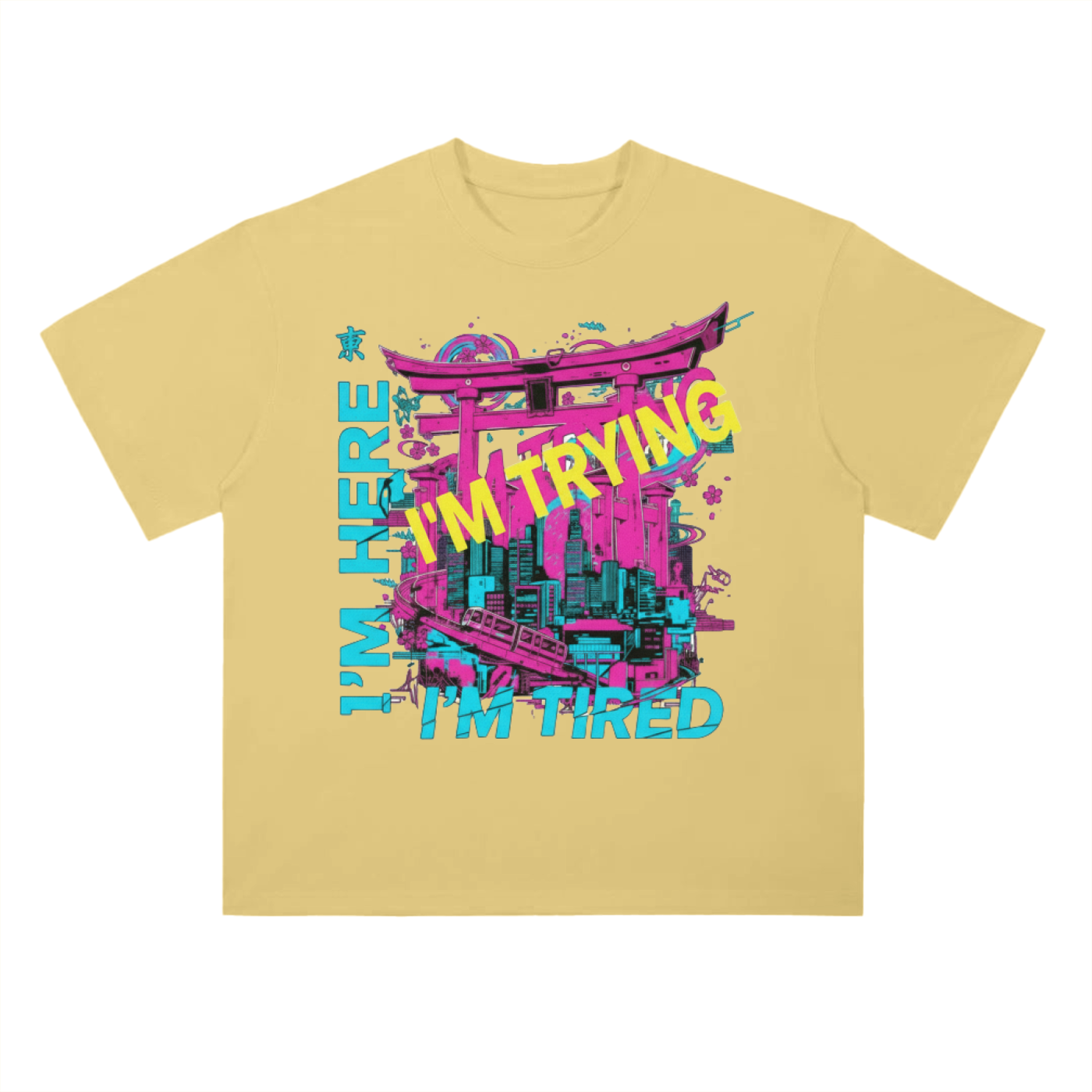 TOKYO HUSTLE SPIRIT TEE