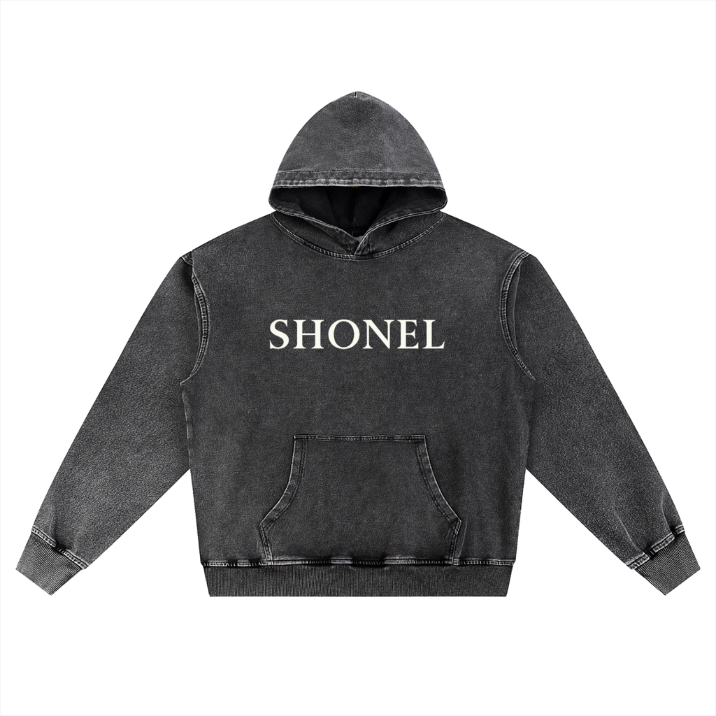 SNOW WASH OVERSIZED HOODIE
