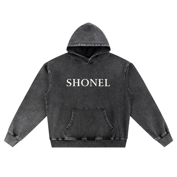 SNOW WASH OVERSIZED HOODIE