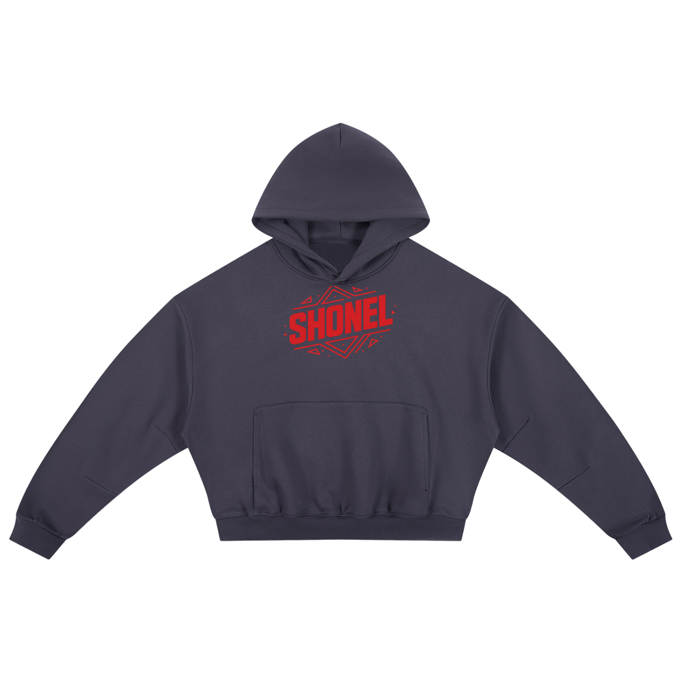 Essential Boxy Darted Sleeve Hoodie