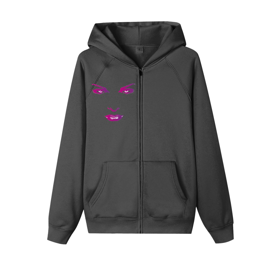 ZIP-UP FLEECE HOODIE