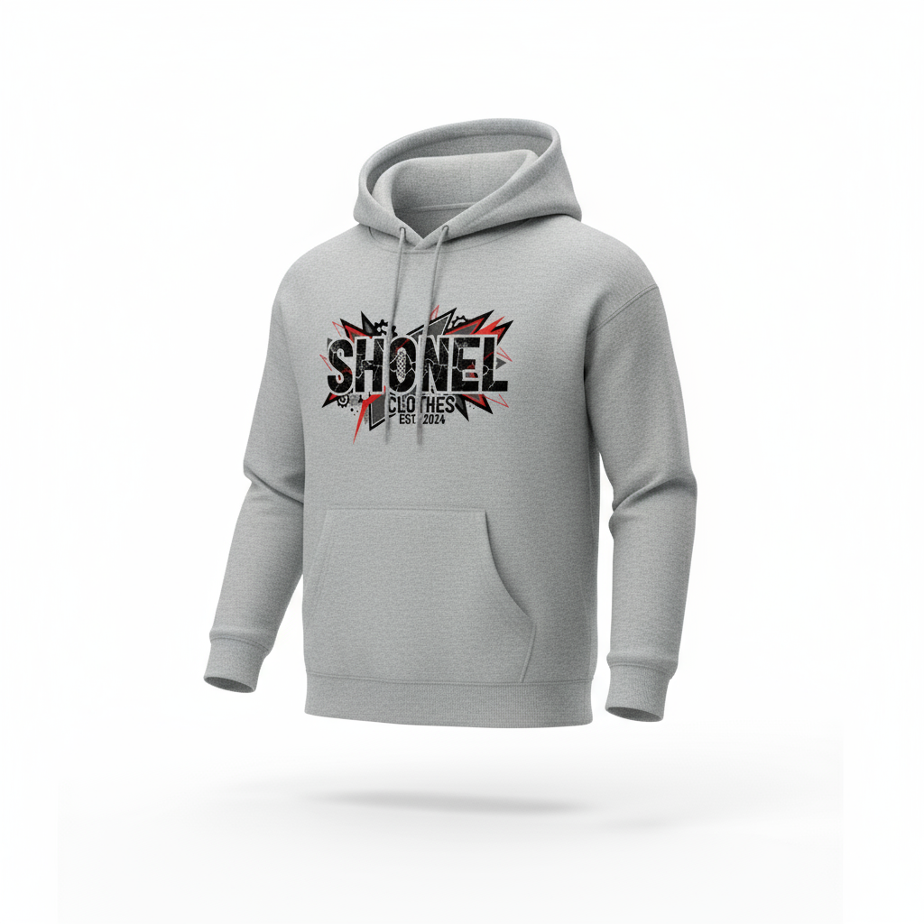 3D Hoodie Mockup with Shonel Design