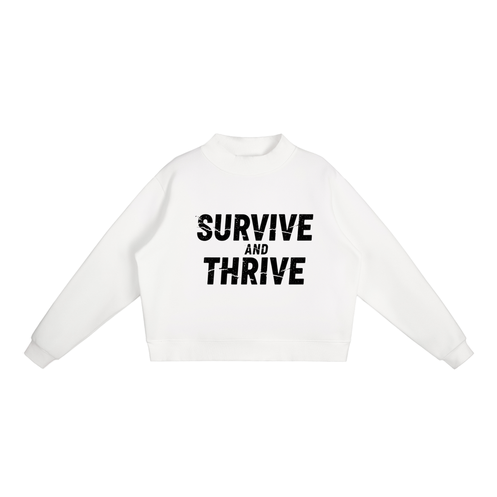MANIFESTO Crop Crewneck