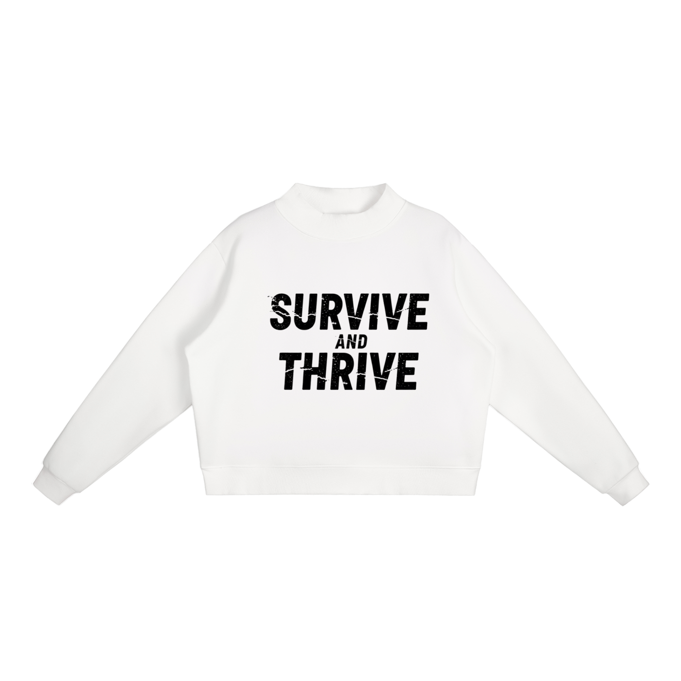 MANIFESTO Crop Crewneck