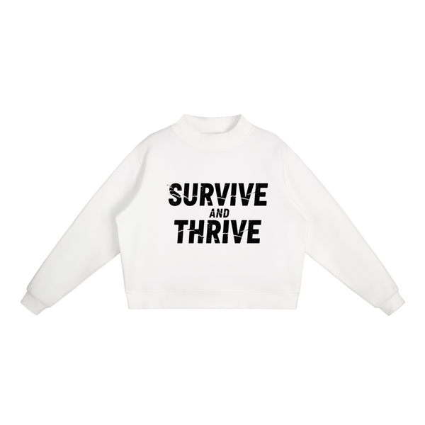 MANIFESTO Crop Crewneck
