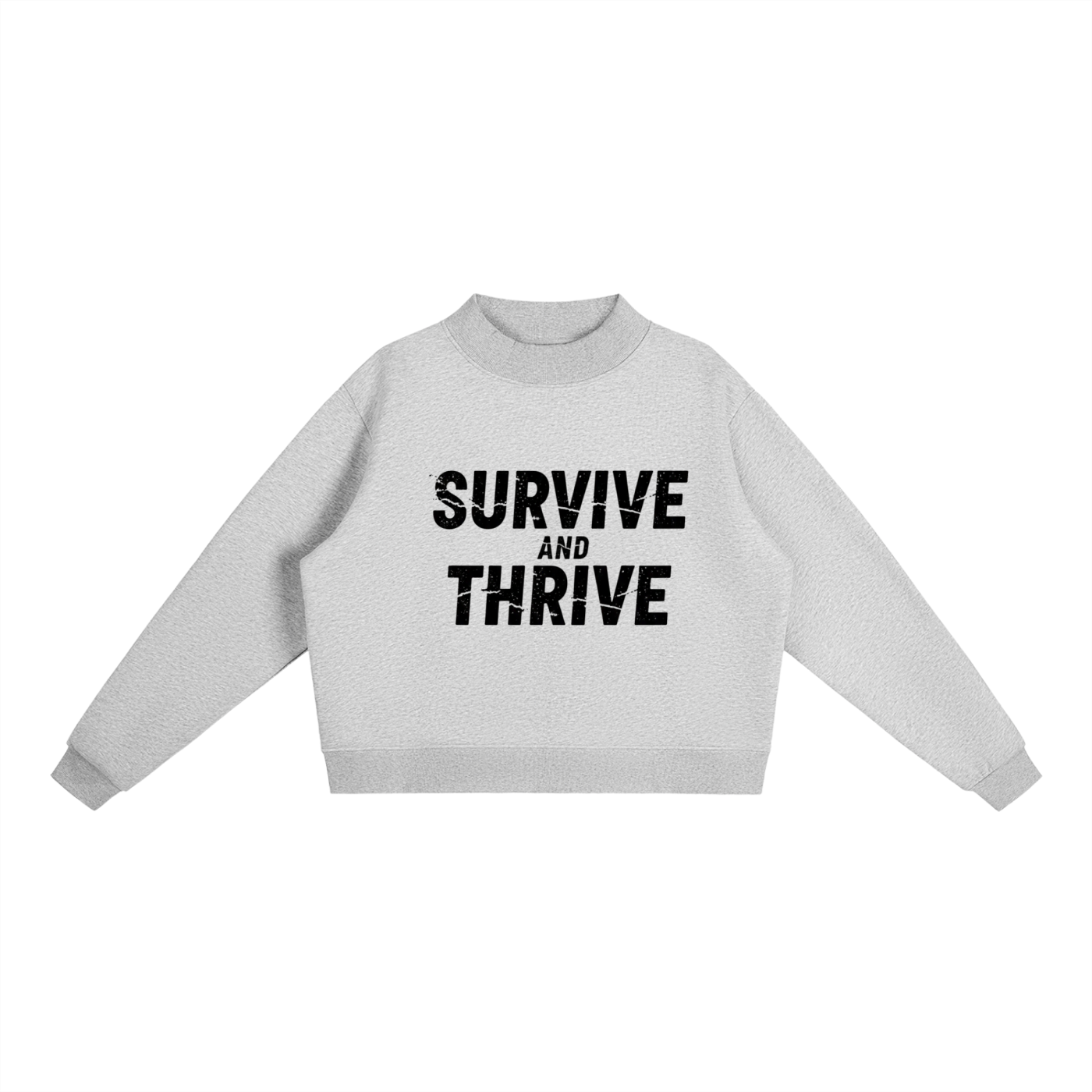 MANIFESTO Crop Crewneck
