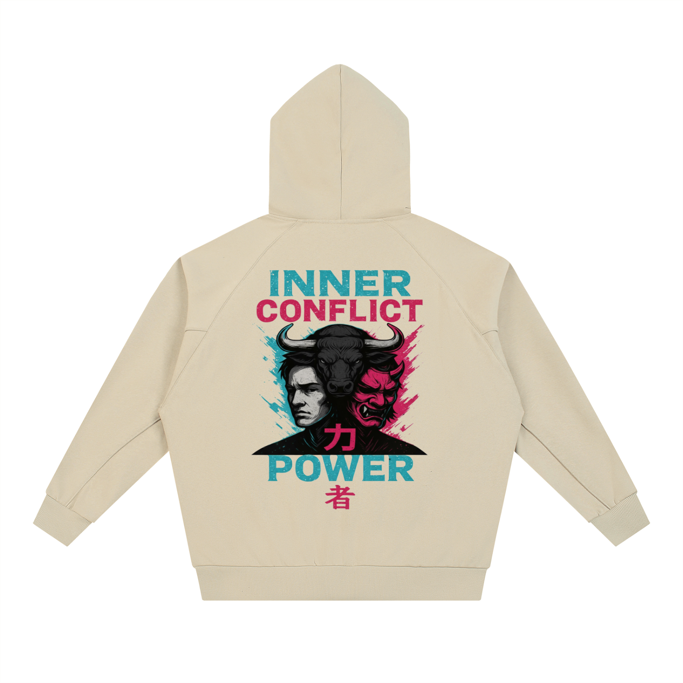 INNER CONFLICT Zip Hoodie