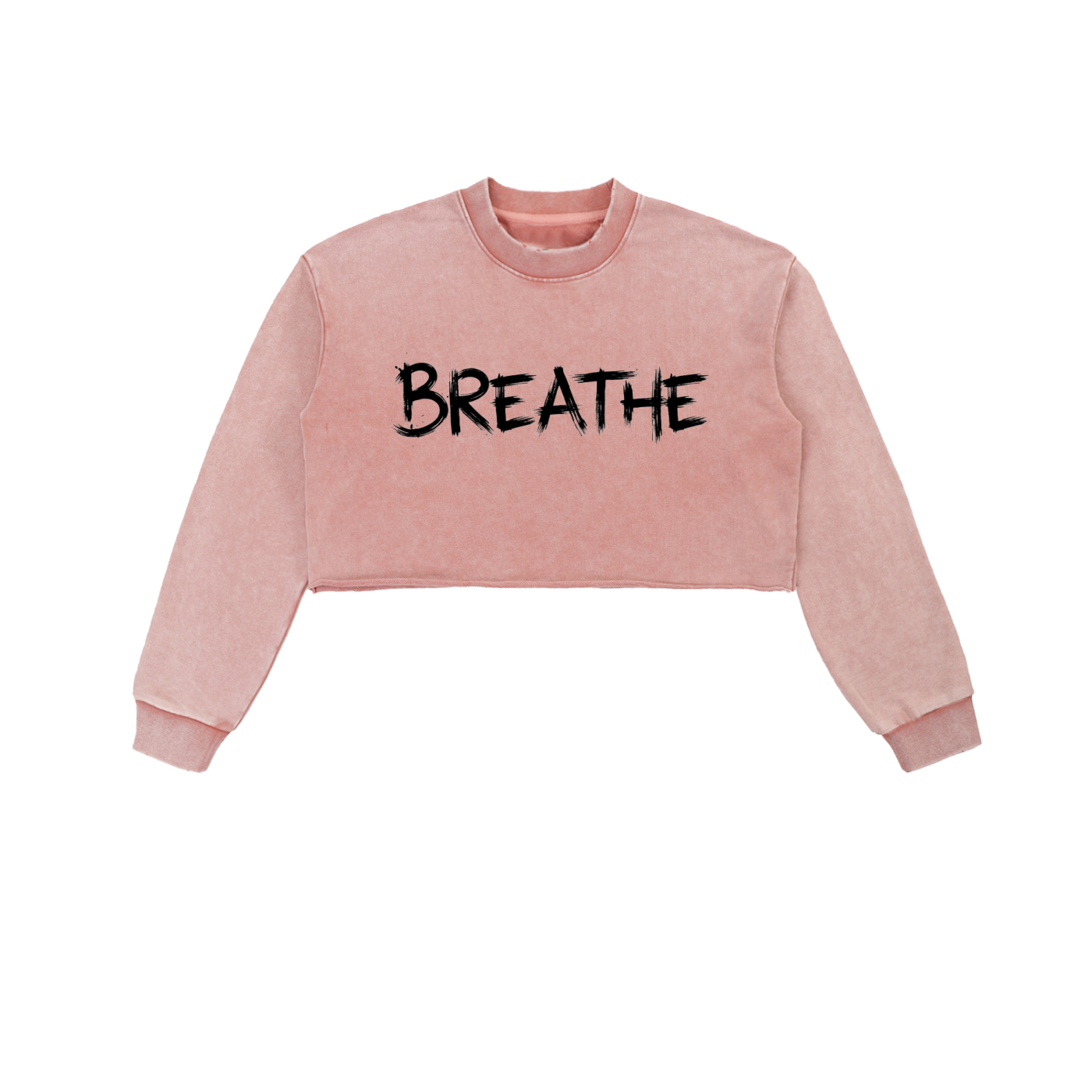 BREATHE CROPPED SWEATSHIRT