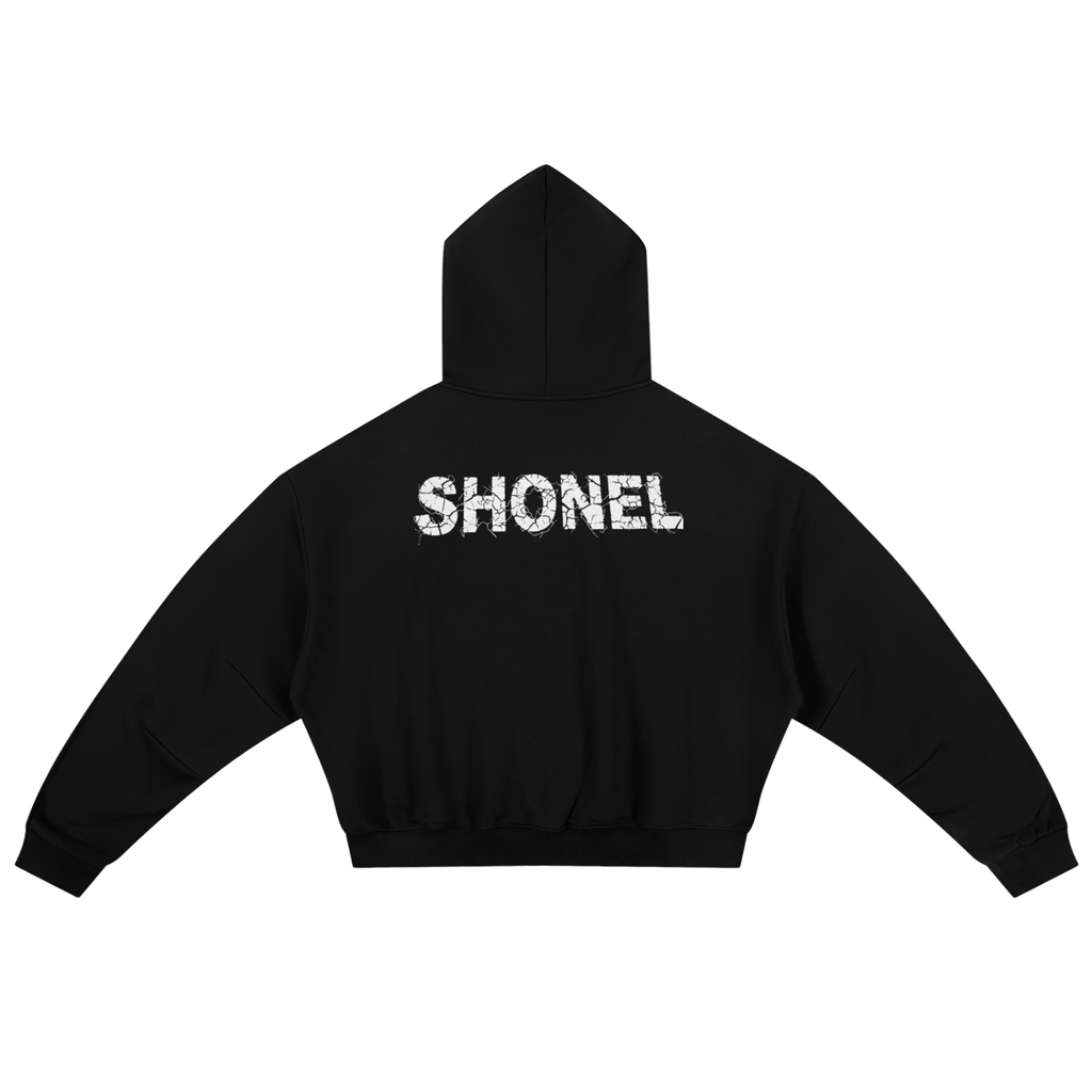 Essential Boxy Darted Sleeve Hoodie