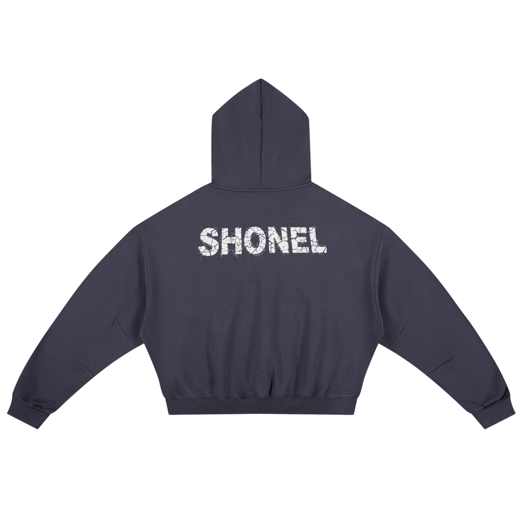 Essential Boxy Darted Sleeve Hoodie