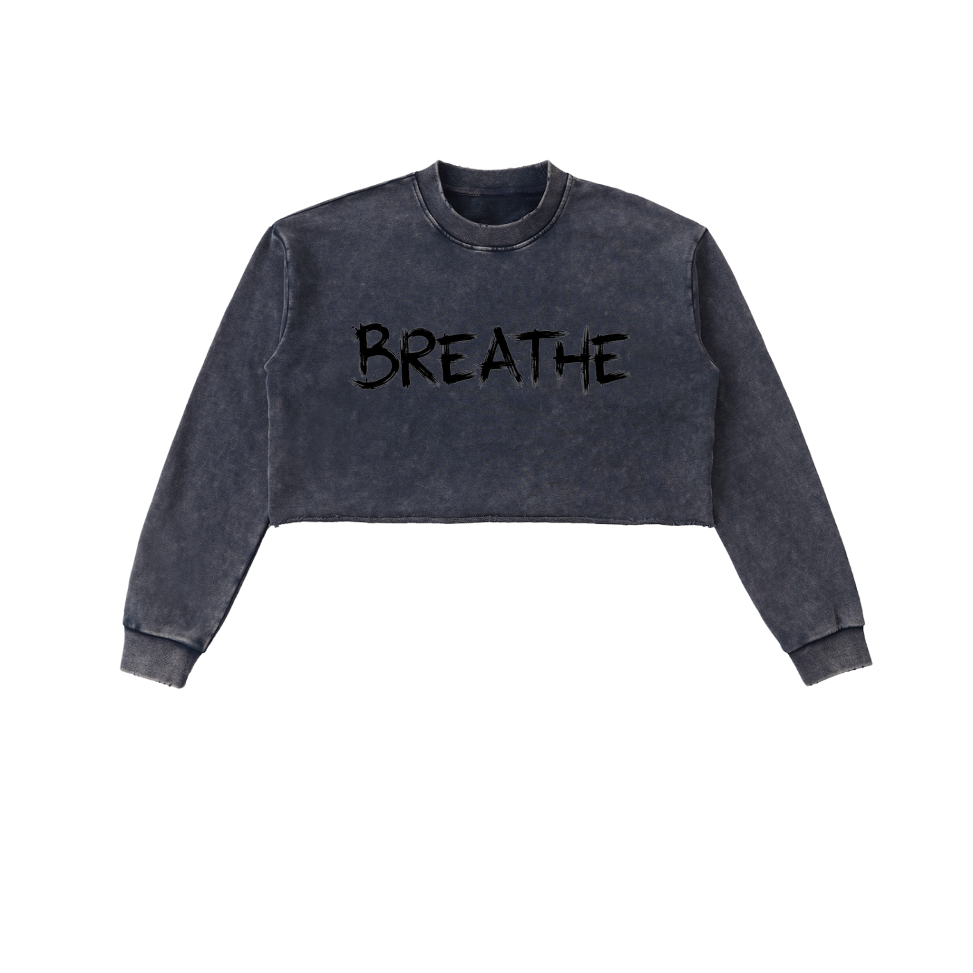 BREATHE CROPPED SWEATSHIRT