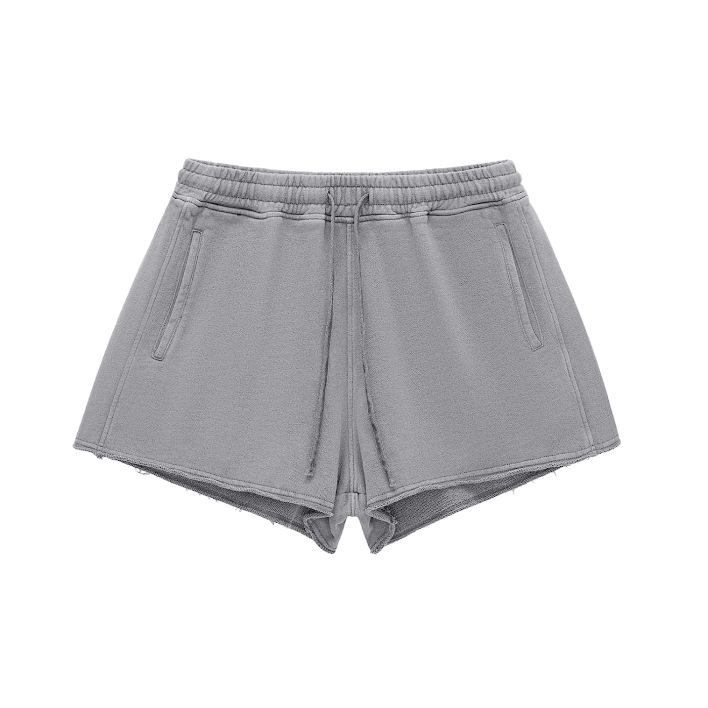 WASHED DRAWSTRING SHORT