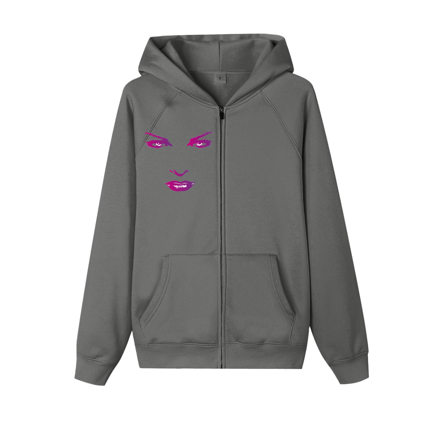 ZIP-UP FLEECE HOODIE