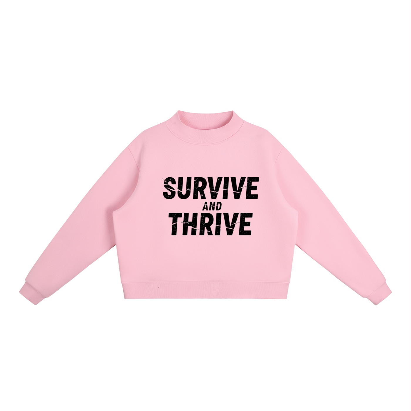 MANIFESTO Crop Crewneck