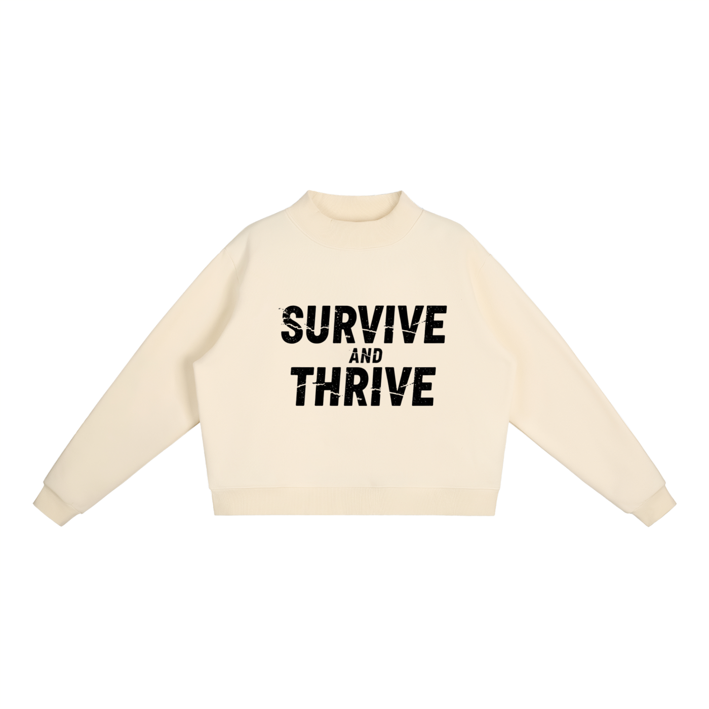 MANIFESTO Crop Crewneck