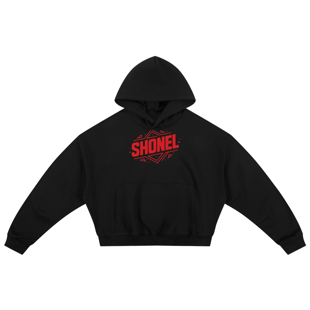 Essential Boxy Darted Sleeve Hoodie