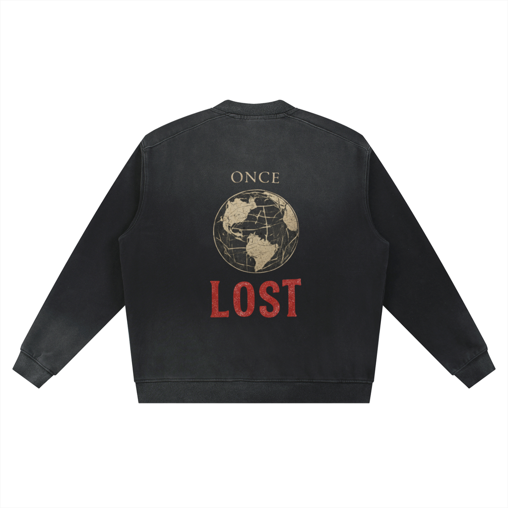 ONCE LOST BASEBALL JACKET