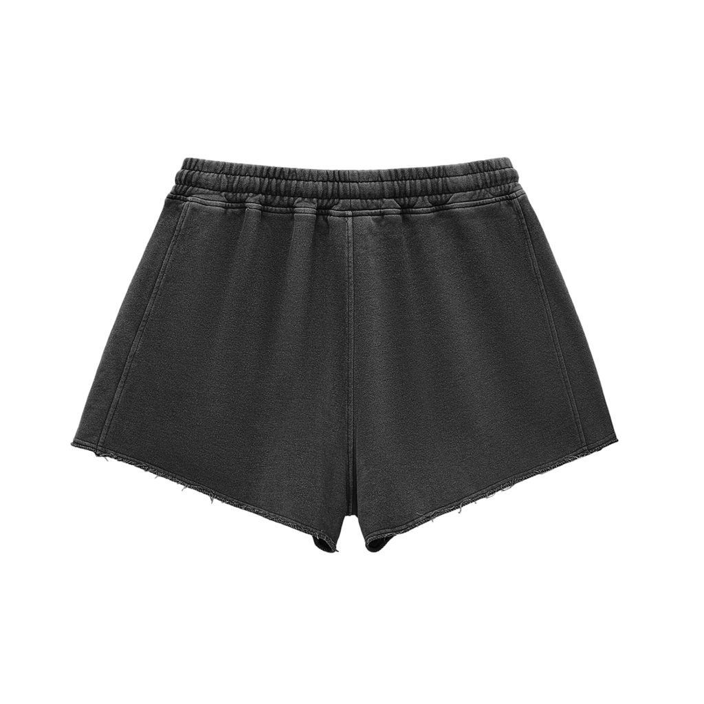 WASHED DRAWSTRING SHORT