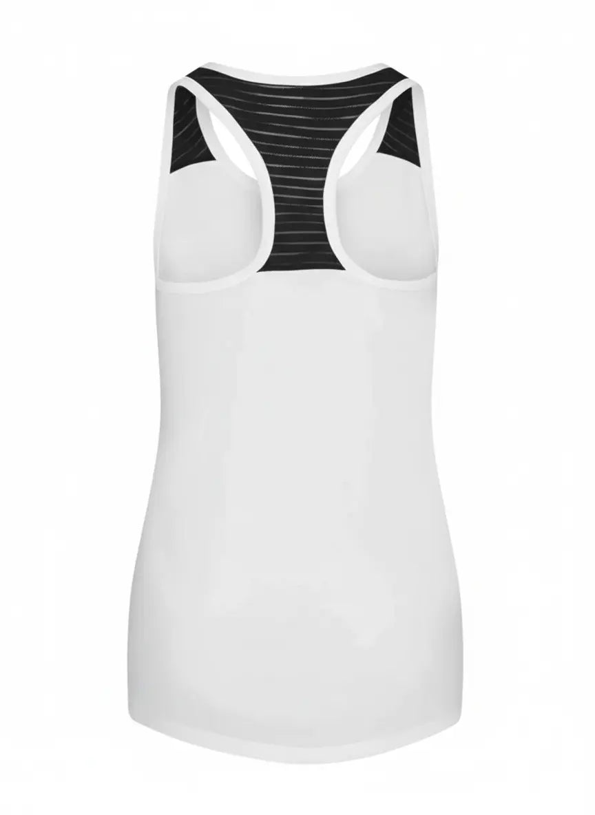 Back view of workout vest