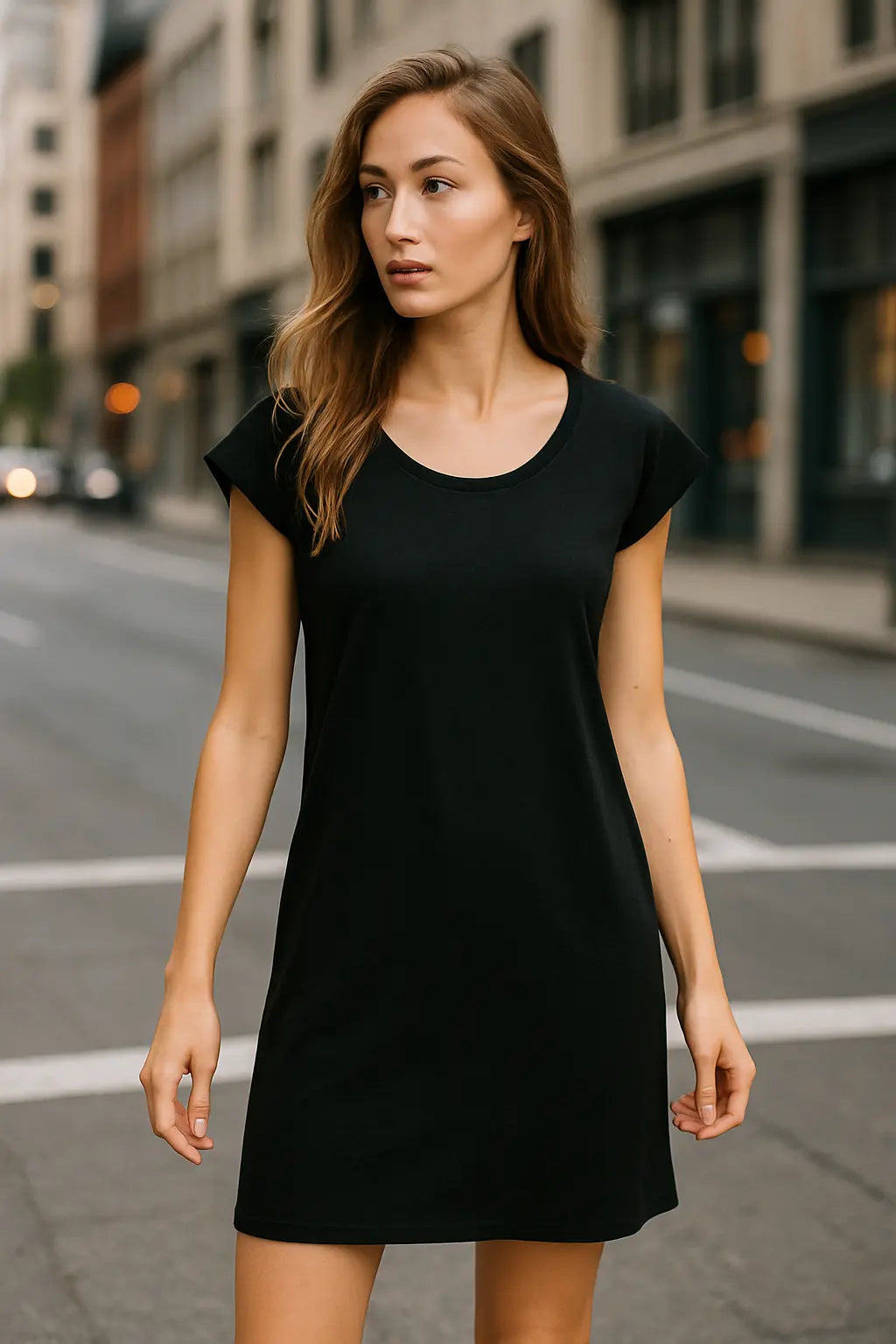 THE RAYA TEE DRESS - Shonel Clothes