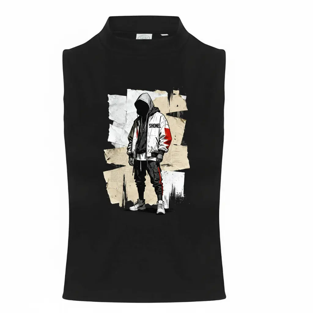 THE HALO CROP VEST - Shonel Clothes