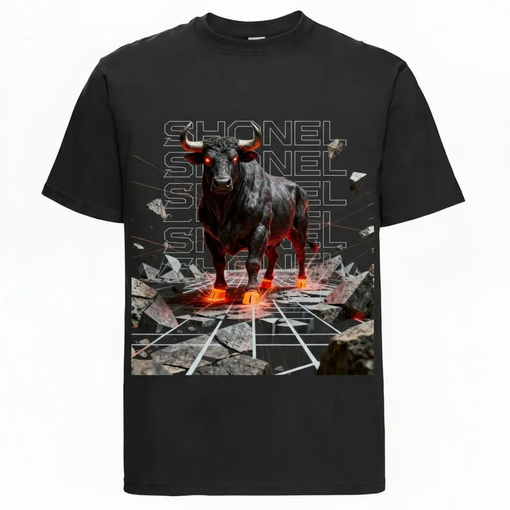 THE ORIGIN BULL HEAVY TEE - Shonel Clothes