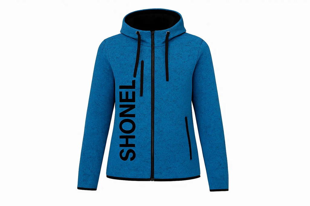 Blue Shonel Hoodie with Reference Texture