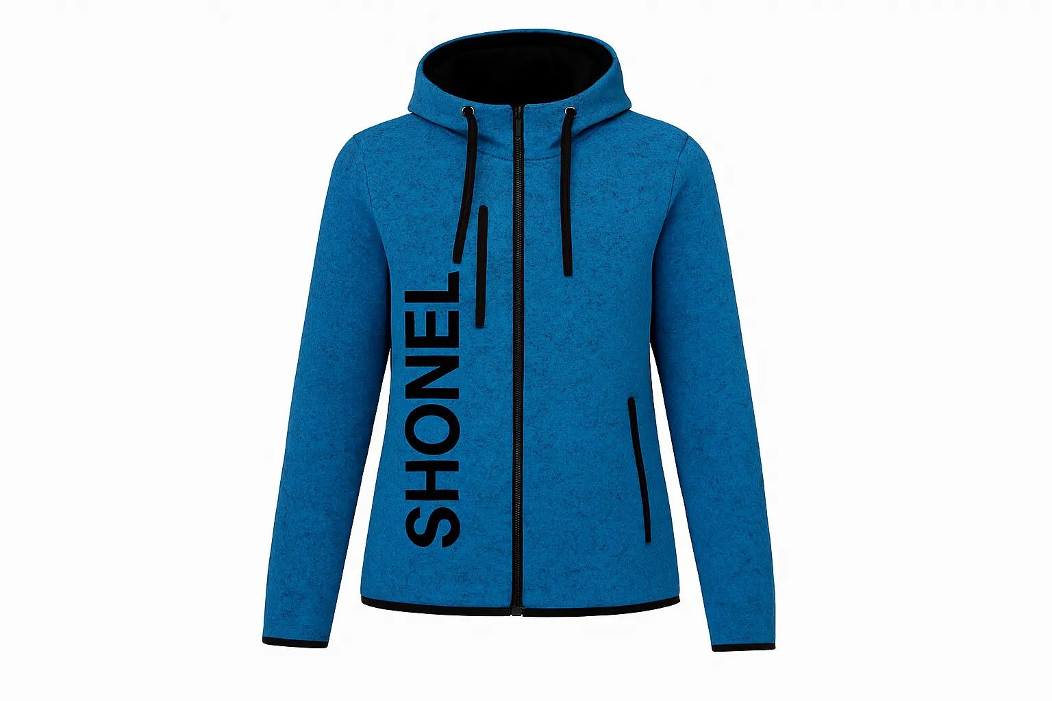 Blue Shonel Hoodie with Reference Texture