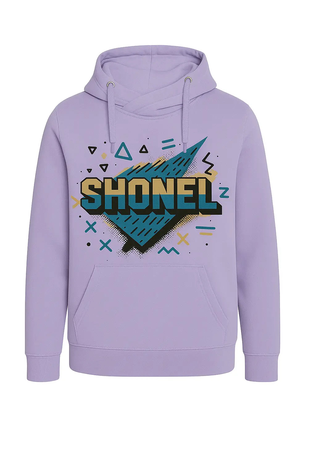 THE GEO CROSS HOODIE - Shonel Clothes