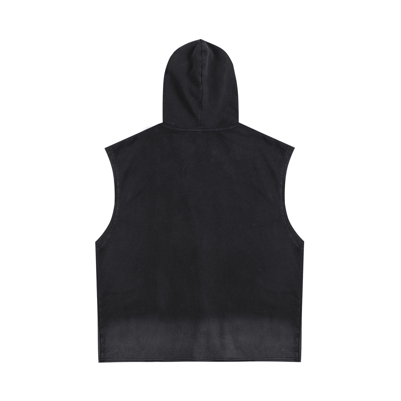 SHONEL SLEEVELESS ZIP HOOD