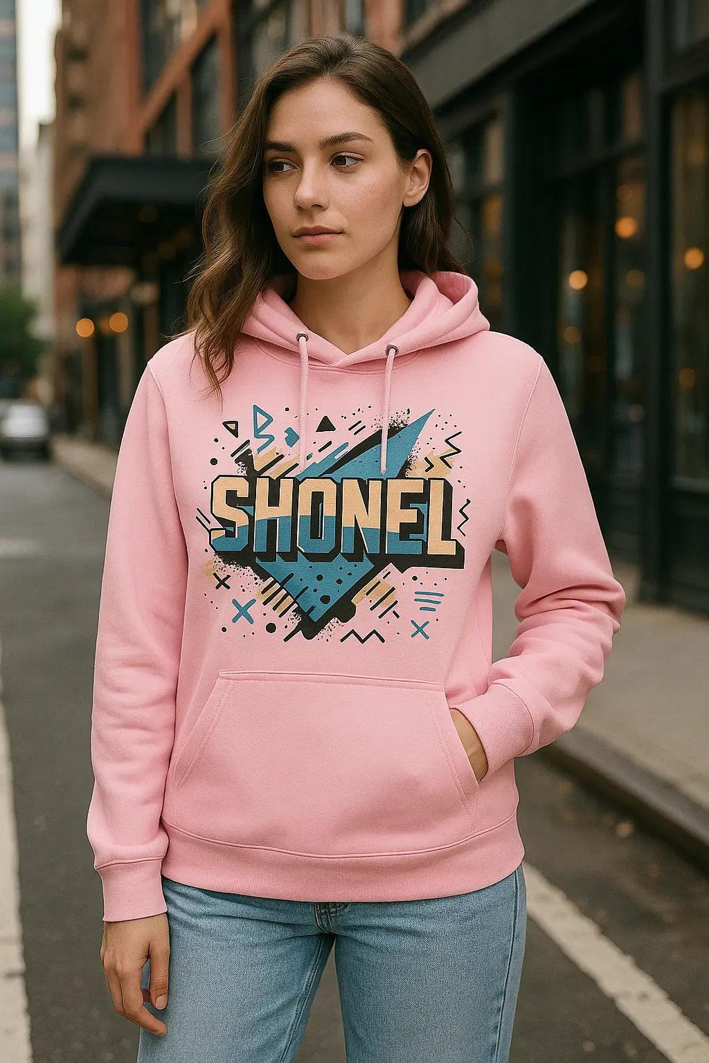 THE GEO CROSS HOODIE - Shonel Clothes