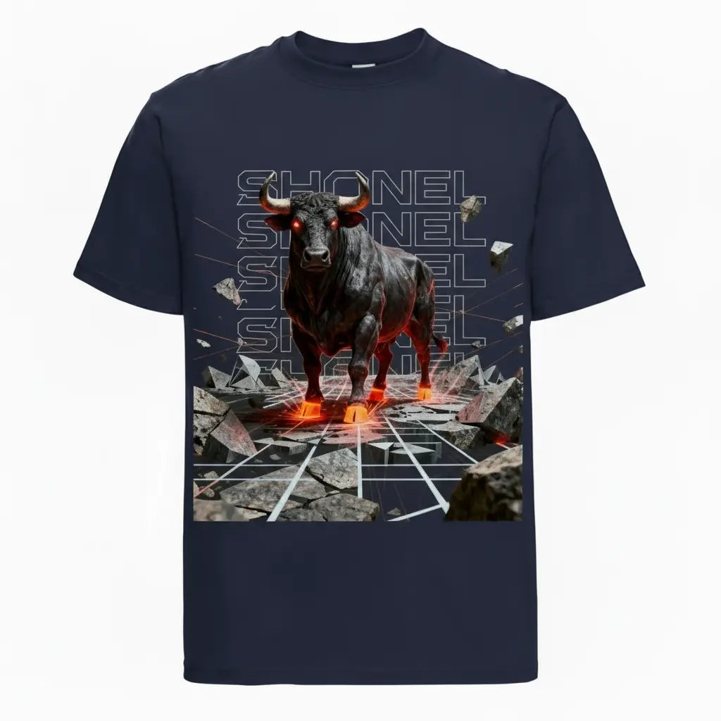 THE ORIGIN BULL HEAVY TEE - Shonel Clothes