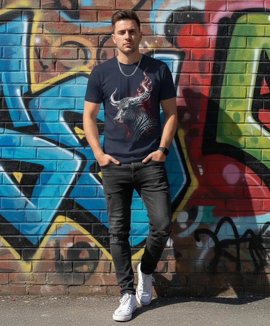 THE BULL PREMIUM TEE - Shonel Clothes