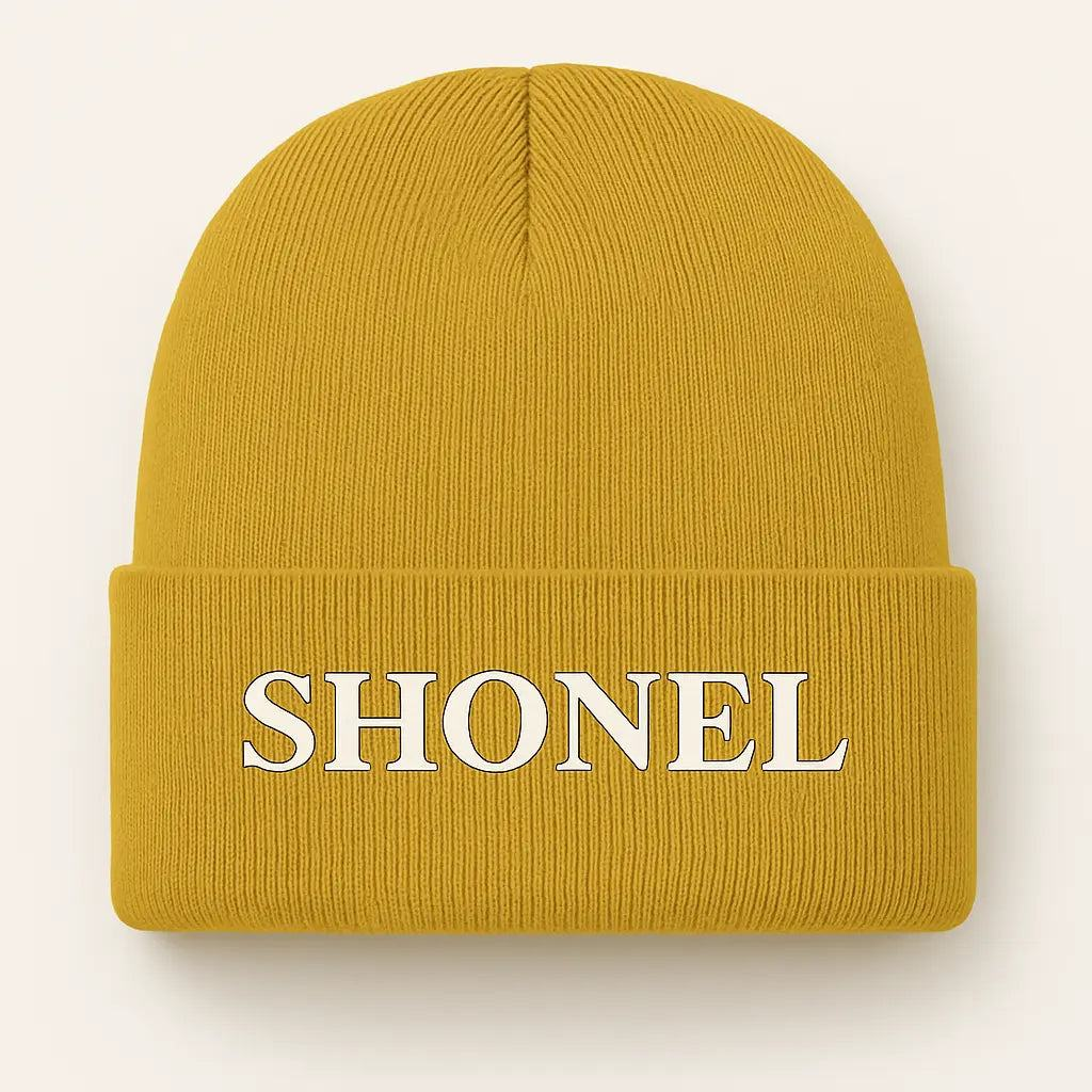 Gold SHONEL Beanie