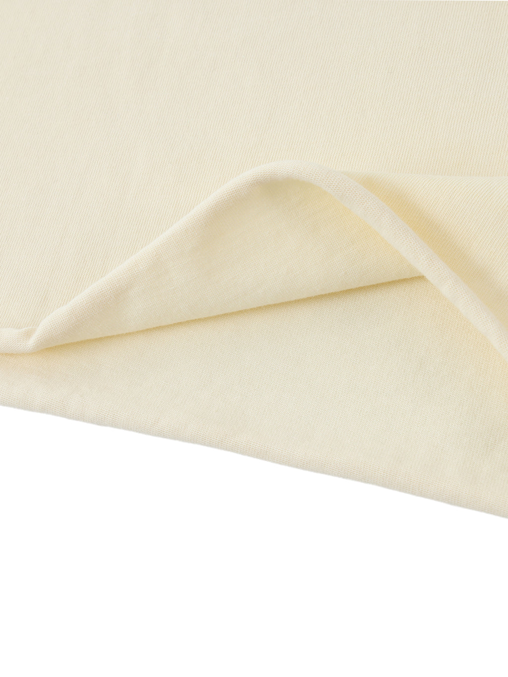 SHONEL Off-Shoulder Crop Tee