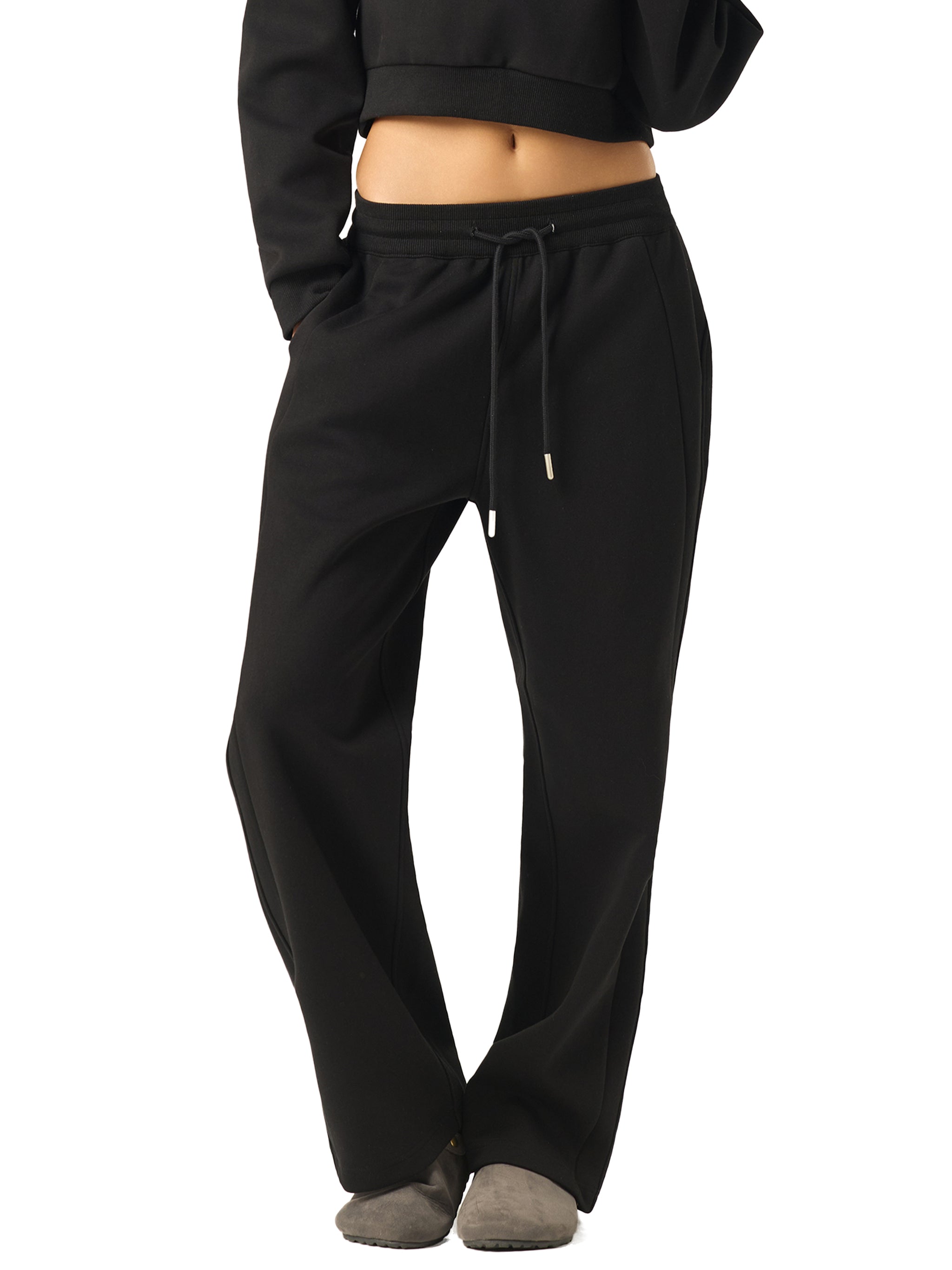 STRAIGHT-LEG SWEATPANTS