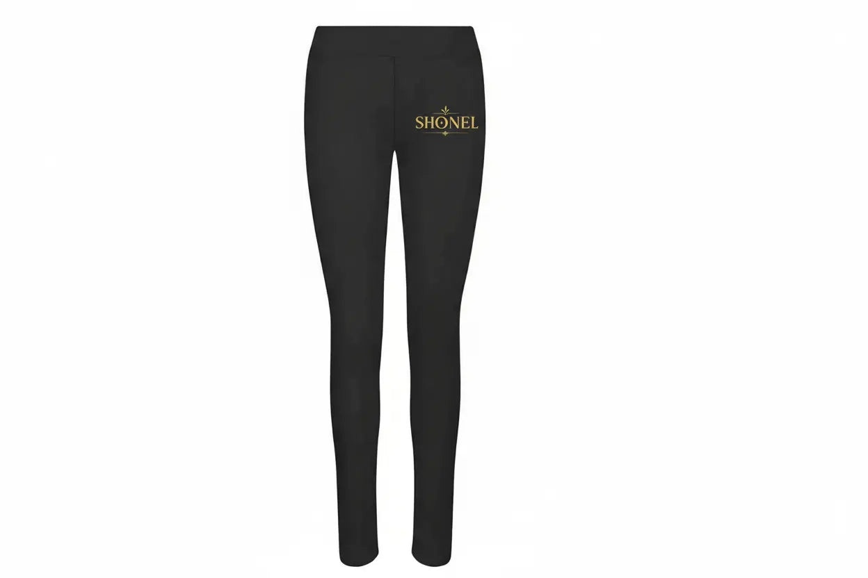 Shonel branded black trousers