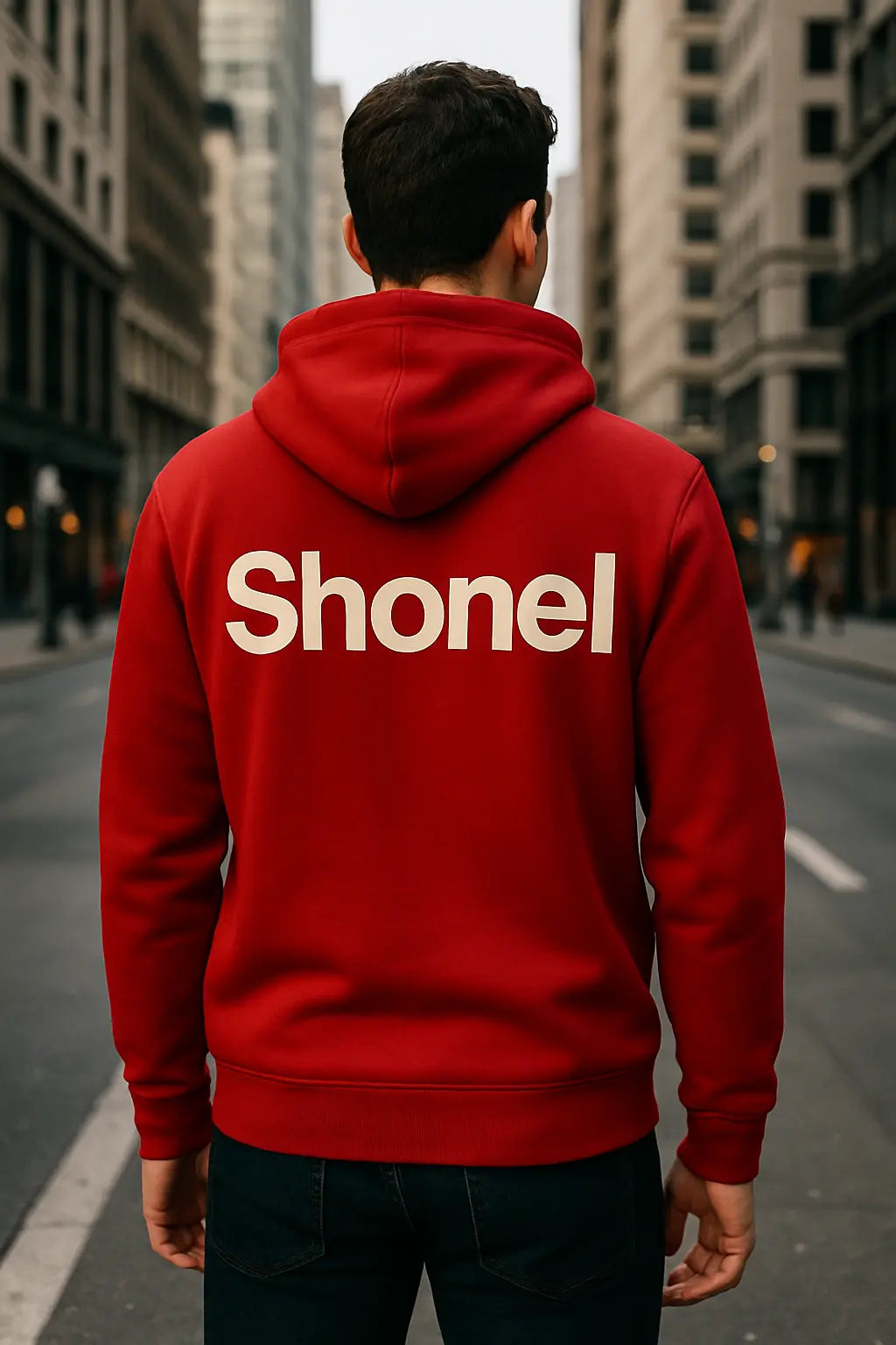 Shonel Hoodie - Back Professional Photo