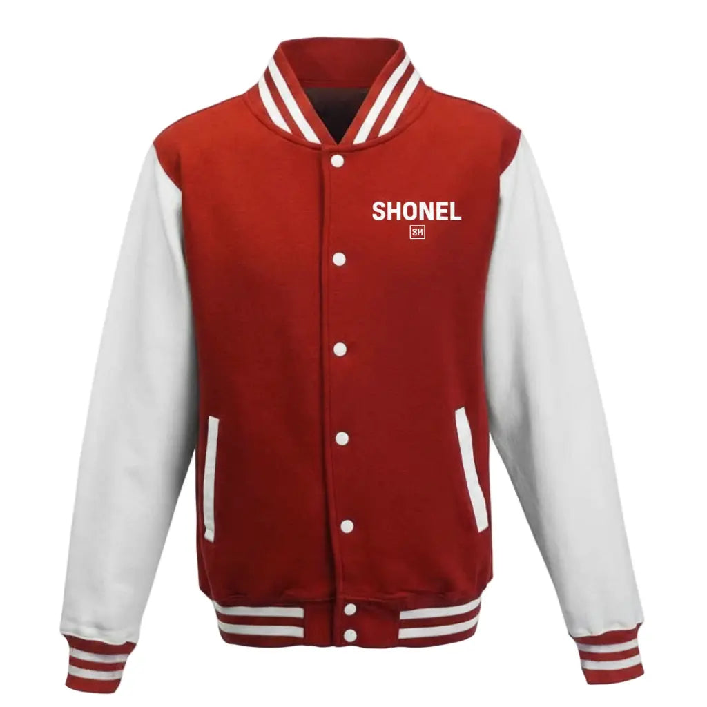 Varsity Jacket with Chest Logo