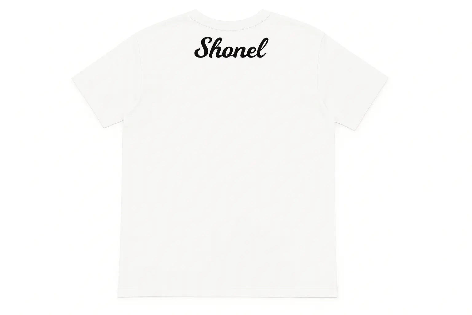 White Shonel T-shirt Back