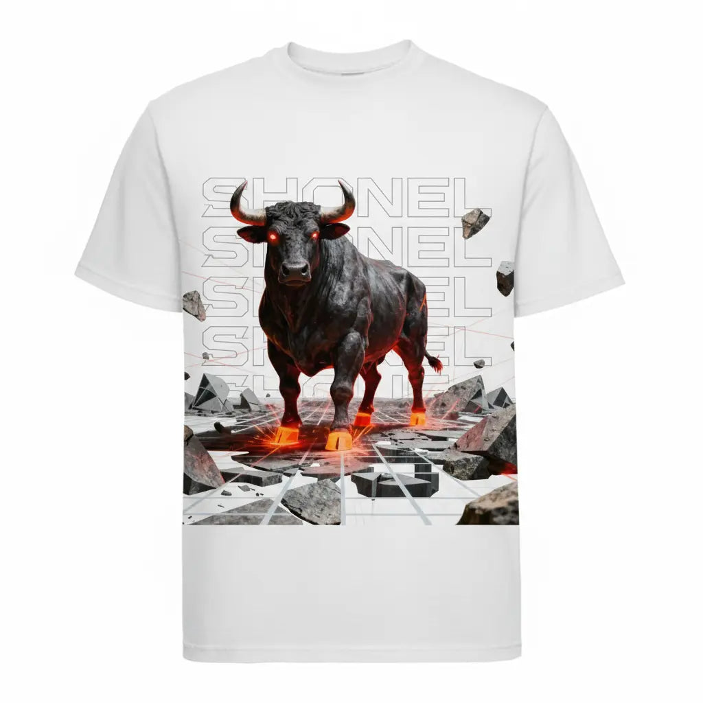THE ORIGIN BULL HEAVY TEE - Shonel Clothes